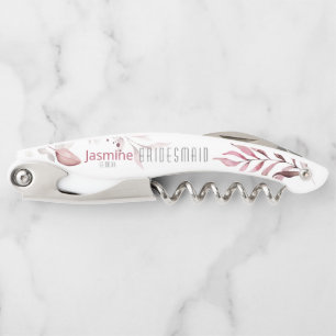 Tire-bouchon Dreamy Foliage Mariage Bridesmaid Bourgogne ID817