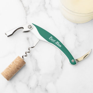 Tire-bouchon Emerald Green Mariage personnalisé Best Man