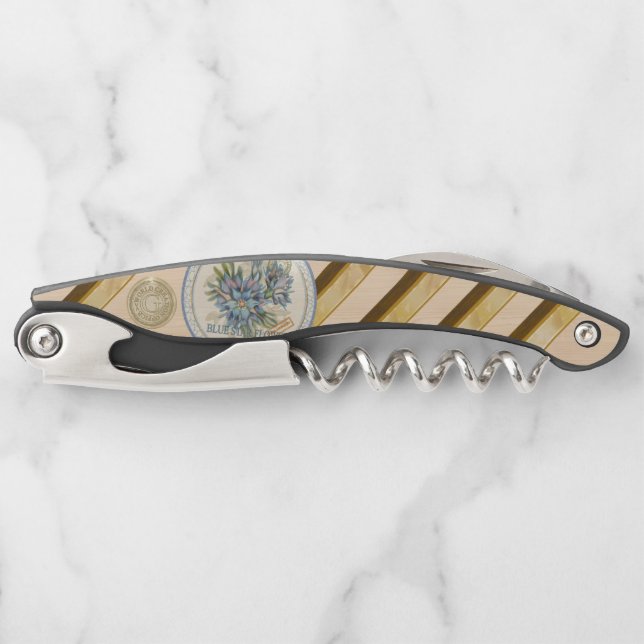 Tire-bouchon Fleur bureau de création G (Devant)