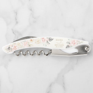Tire-bouchon Français Romance Mariage Floral Blush ID870