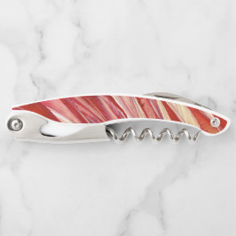 Tire-bouchon Frange de plume Fuchsia