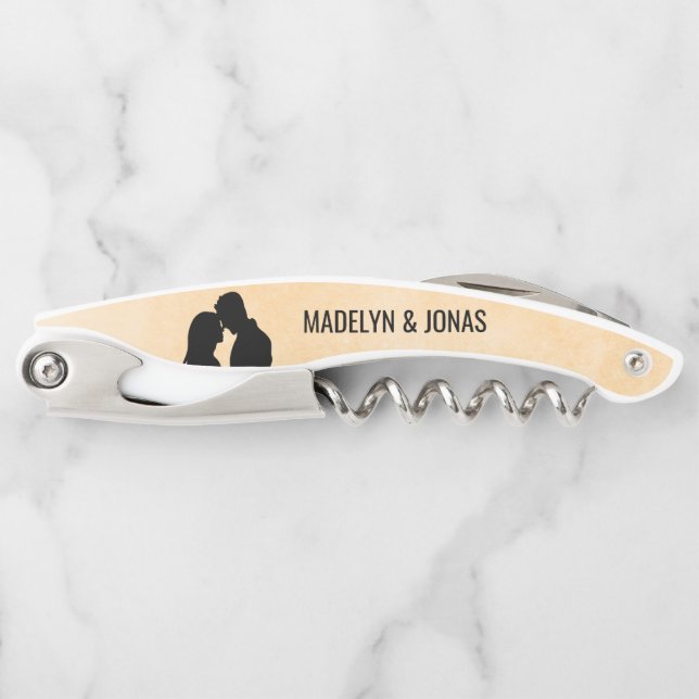 Tire-bouchon Illustration de couple (Devant)