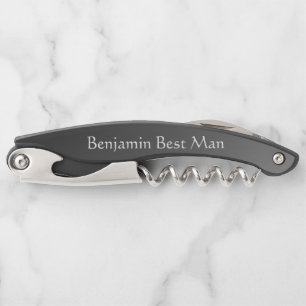 Tire-bouchon Le meilleur homme personnalisent