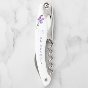 Tire-bouchon Mariage minimaliste Bridesmaid Peri ID954