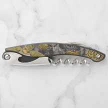 Menu "Vin" Elegant Corkvis (Noir)