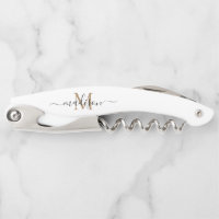 Monogramme d'or noir moderne Girl Nom de script