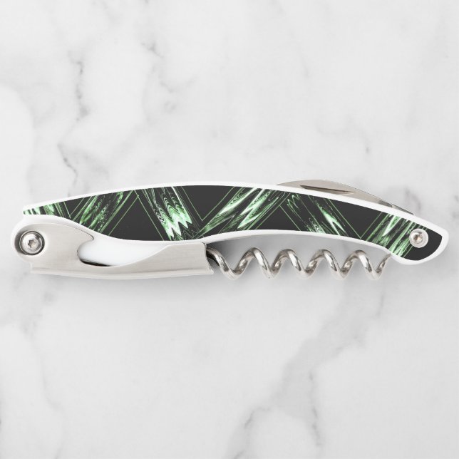 Tire-bouchon Motif de pin en perspective (Devant)