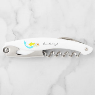Tire-bouchon Sirène blonde mignonne avec l'étoile Thunder_Cov