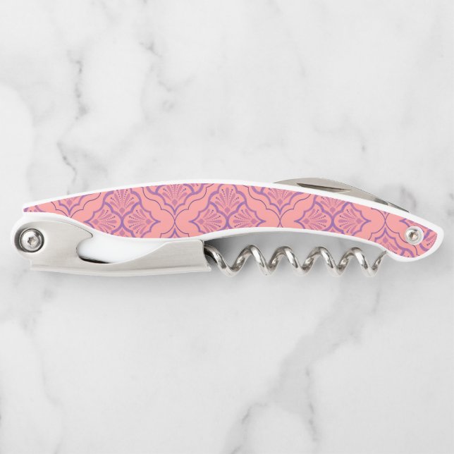 Tire-bouchon Smooth Arabesque - Motif géométrique mystique (Devant)