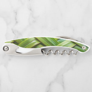 Tire-bouchon Tissu de bambou vert frais