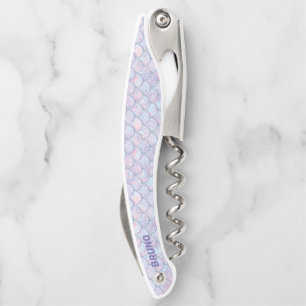 Tire-bouchon Tons pastel balance de poisson abstrait motif