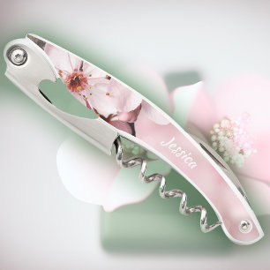 Tire-bouchon Vin nuptial rose Sakura Blossoms de demoiselle d'h