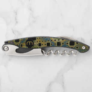 Tire-bouchon Vis-bouchon Geek Sci-fi 3D fractal