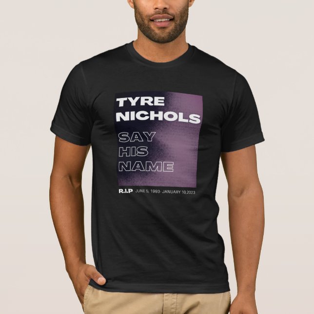 Tire Nichols T - Shirt (Vorderseite)