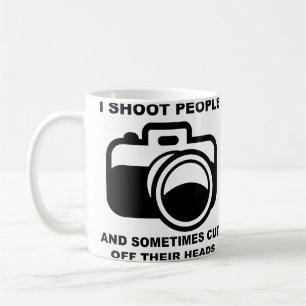 Tire sur les gens Photographie Photographe Mug