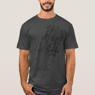 Tire Track lustige halloween T-Shirt