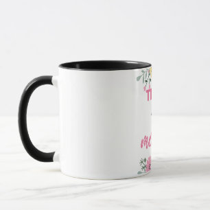 Tired As A Mother schwarz Tasse