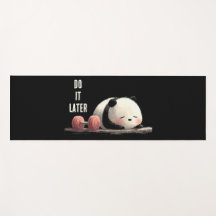 Tired Panda Gym – Cute Funny Workout Art