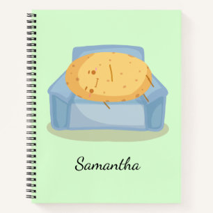 Tired Potato Notizbuch