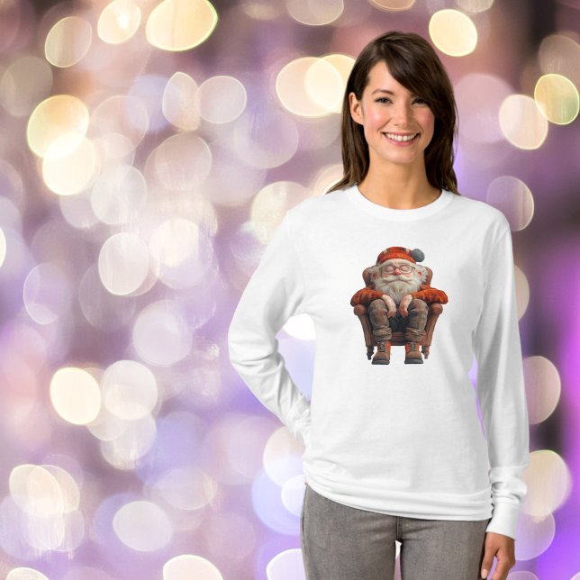 Tired Santa 2 Women's T-Shirt (Von Creator hochgeladen)