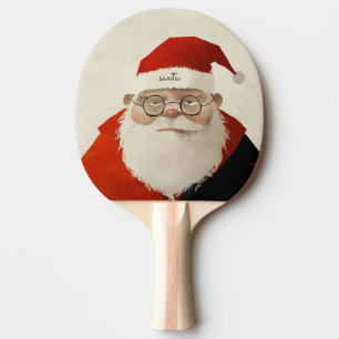 Tired Santa Tischtennis Schläger