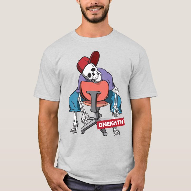 Tired skull.　ONEIGHTH Tokyo Original T-Shirt (Vorderseite)