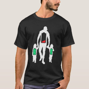 Tired Twin Vater Niedriger Akku Volllade T-Shirt