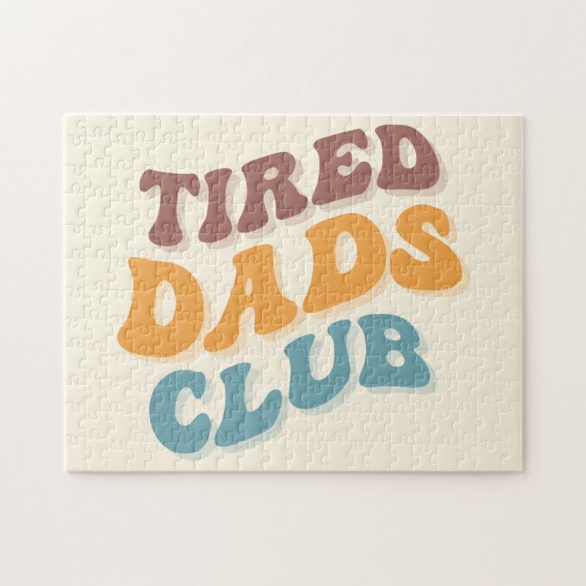 Tired Vaters Club Funny (Horizontal)