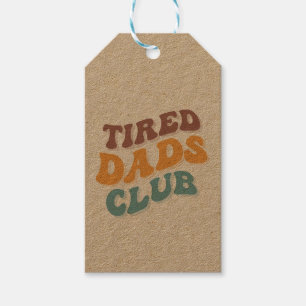 Tired Vaters Club Funny Geschenkanhänger
