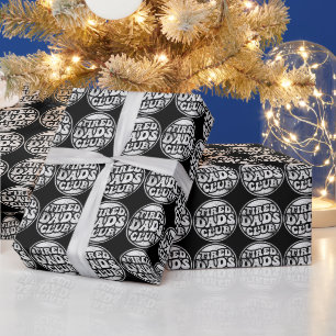 Tired Vaters Club Funny Geschenkpapier