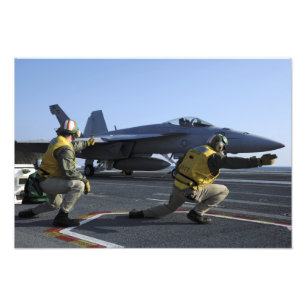 Tireur an Bord USSs George HW Bush Fotodruck