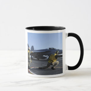 Tireur an Bord USSs George HW Bush Tasse