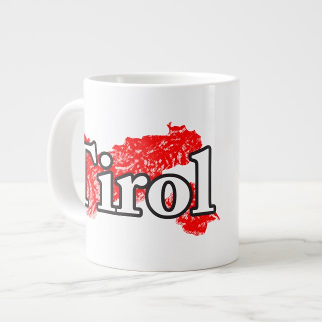Tirol Jumbo-Tasse (Vorderseite Links)