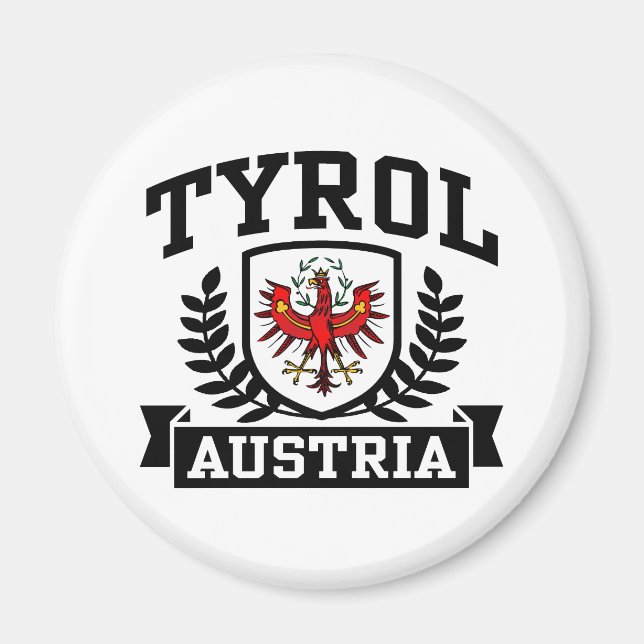 Tirol Österreich Magnet (Vorne)