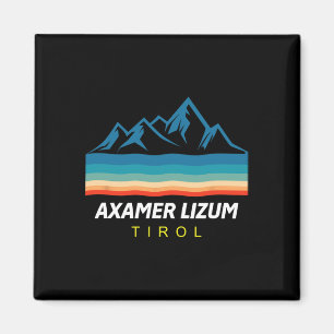 Tirol Skifahren Axamer Lizum Ski Snowboard Geschen Magnet