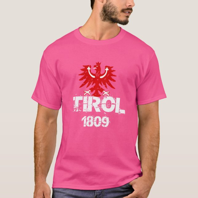 Tiroler Adler Wappen 1809 Männer Frauen Tirol P T-Shirt (Vorderseite)