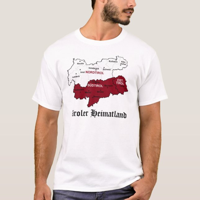Tiroler Heimatland T-Shirt (Vorderseite)