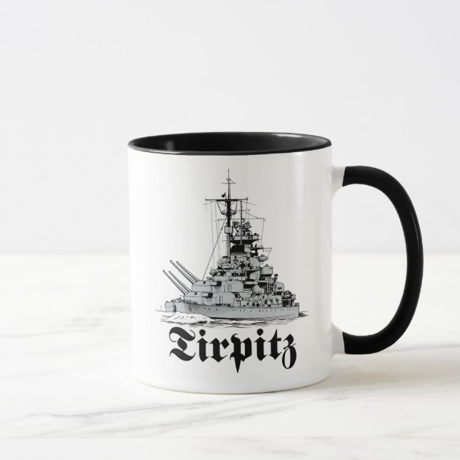 Tirpitz Matrosen Tasse (Rechts)