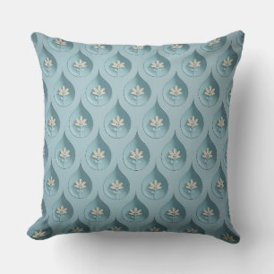 Tirta Petak Relief 3D Batik-Muster Kissen