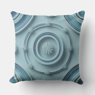 Tirta-Spiralraster-3D-Batikmotiv Kissen