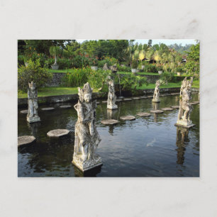 Tirtaganga Wasserpalast Bali Postkarte