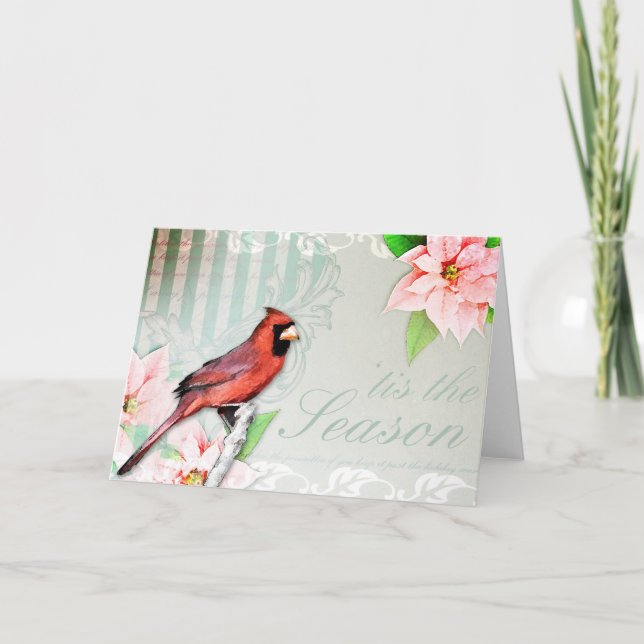 'tis la carte de voeux de saison (Devant)