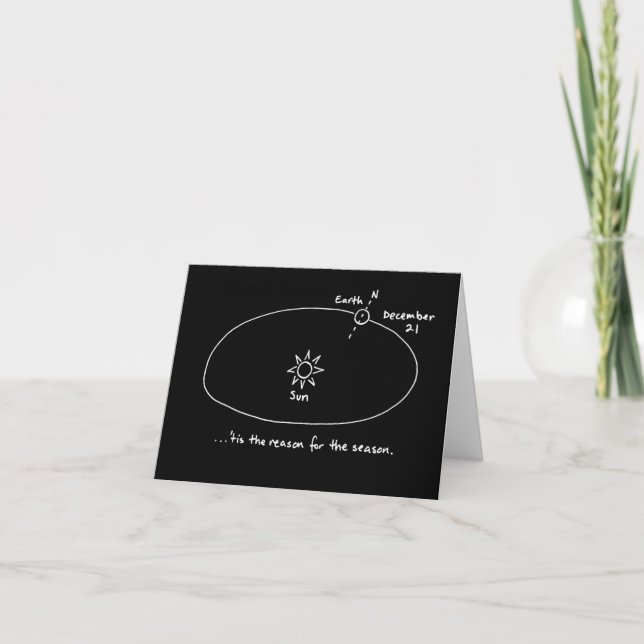 'tis les cartes de note de raison - noir (Devant)