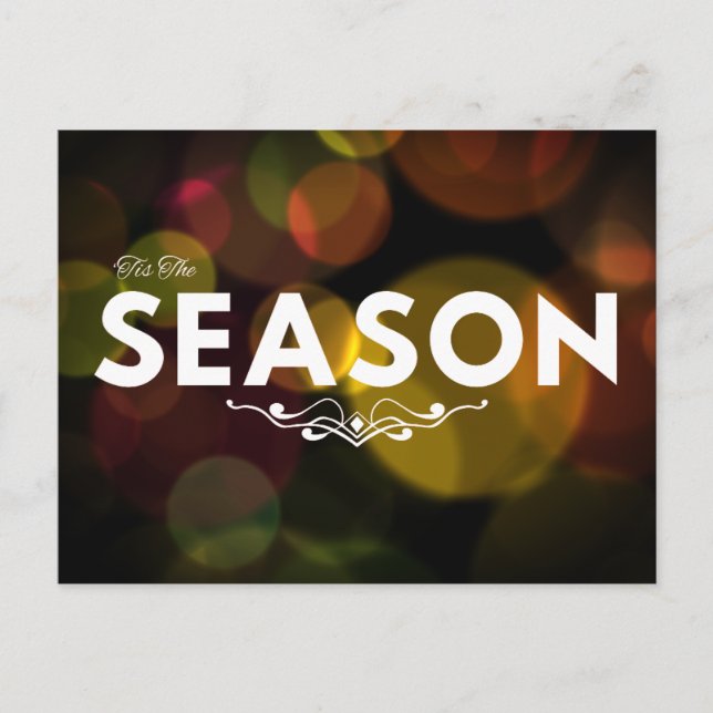 'Tis Season Holiday Carte Postale (Devant)