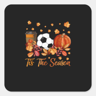 Tis Season To Basic - Psl Klassiker Quadratischer Aufkleber