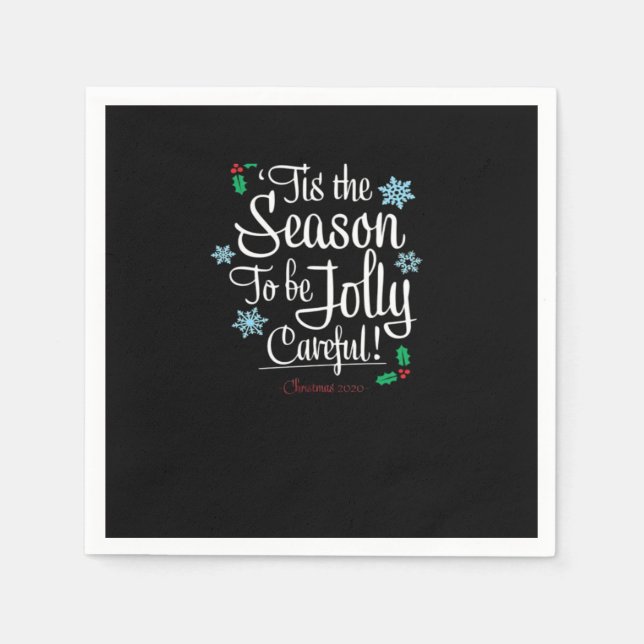 Tis Season To Saying Serviette (Vorderseite)