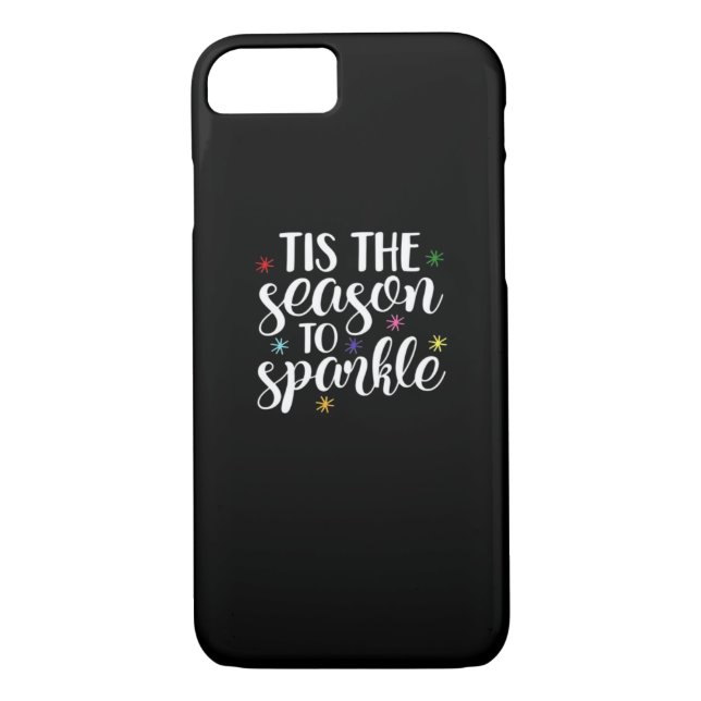 Tis Season To Sparkle Aesthetic Classic Case-Mate iPhone Hülle (Rückseite)