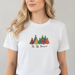 ’Tis the Season • Christmas Tree T-Shirt Tri-Blend Shirt