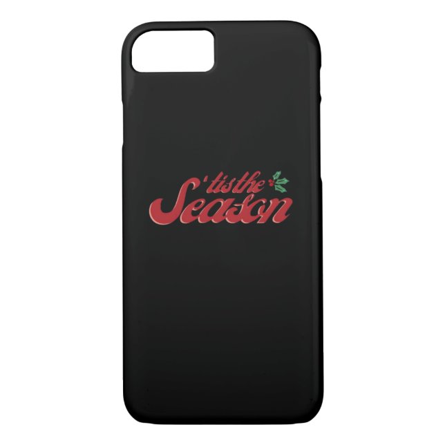 Tis The Season Classic & Basic Design Case-Mate iPhone Hülle (Rückseite)