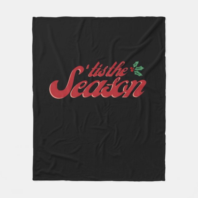 Tis The Season Classic & Basic Design Fleecedecke (Vorderseite)